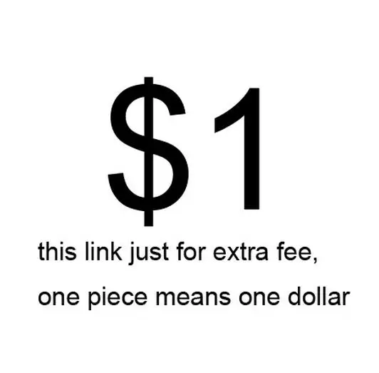 

Extra Fee/cost just for the balance of your order/shipping cost