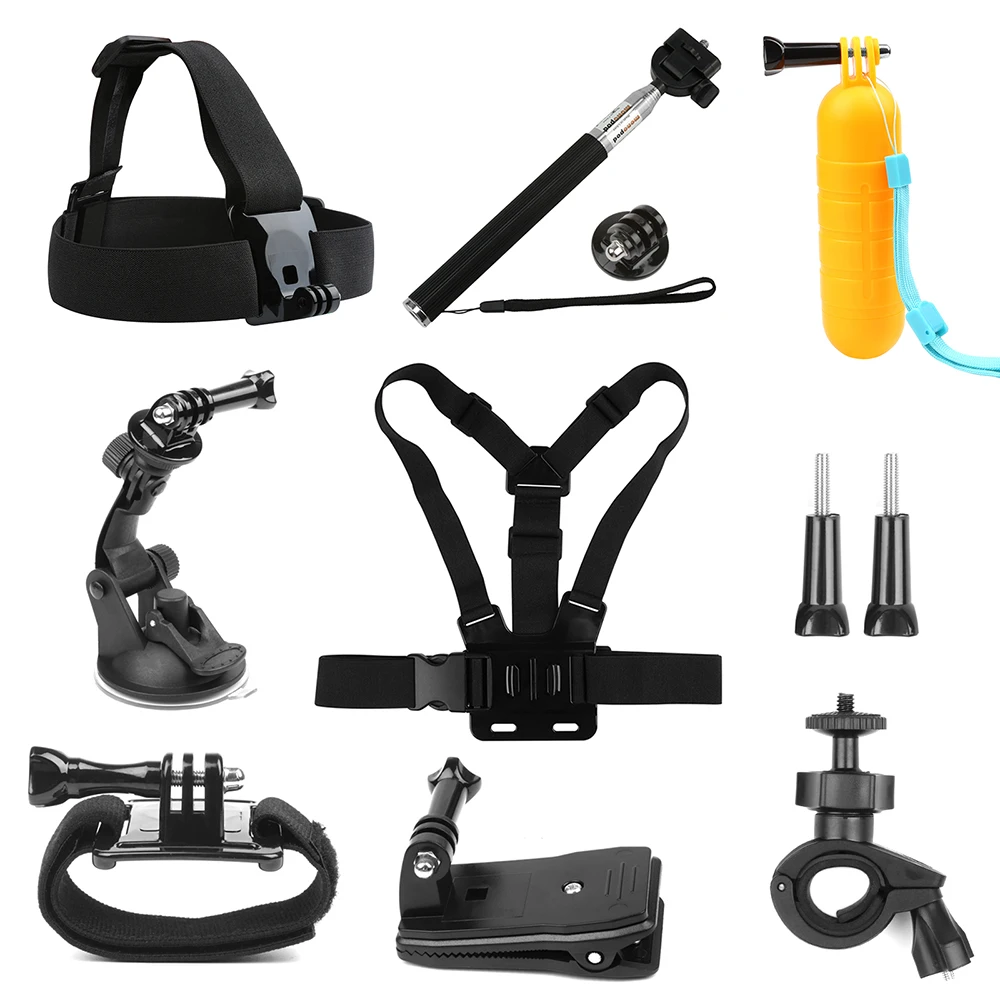 SHOOT Action Camera Selfie Cycling font b Accessory b font Set for GoPro Hero 5 4