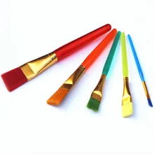 5 шт./лот помадка для выпечки цветная ручка кондитерские кисти на крем цветной тонер вышивка ручка ход воды цвет кисти для рисования Инструменты