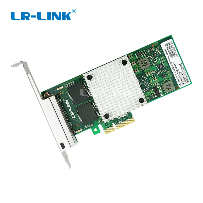 LR-LINK 9714HT четырехпортовый Gigabit Ethernet Lan карта сетевой адаптер 10/100/1000 PCI-Express сетевая карта Intel I350-T4 Совместимость