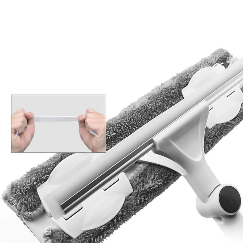 Инструмент для очистки стекла Двусторонняя телескопическая штанга очиститель окон Ракель стеклоочистителя длинная ручка Вращающаяся головка щетка силиконовая щетка
