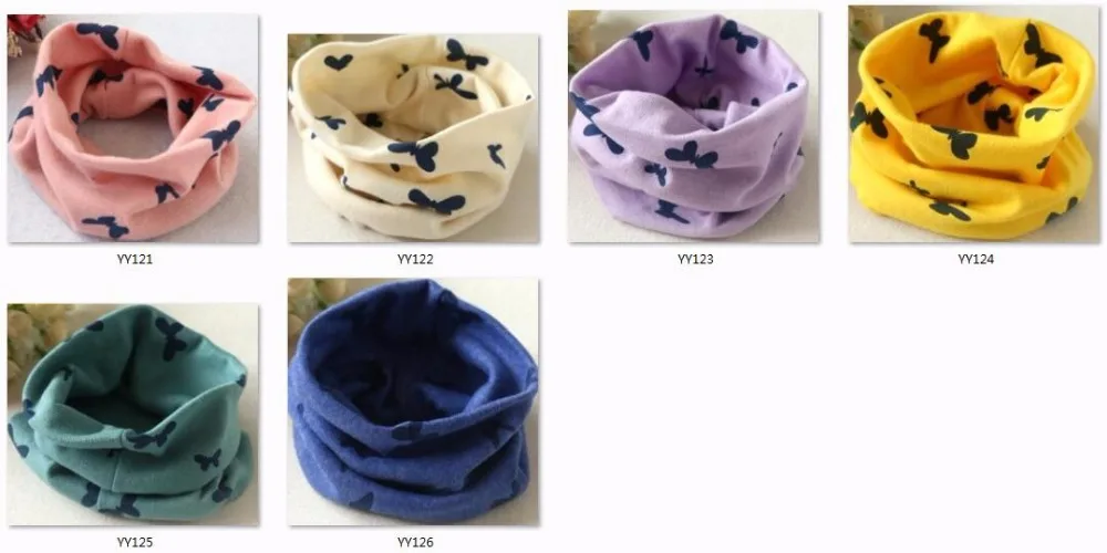 Spring Scarf for Baby Girls Children Scarf Collar Boys Kids Thick Warm Neck Scarves Baby Ring Scarf Autumn Winter Neckchief