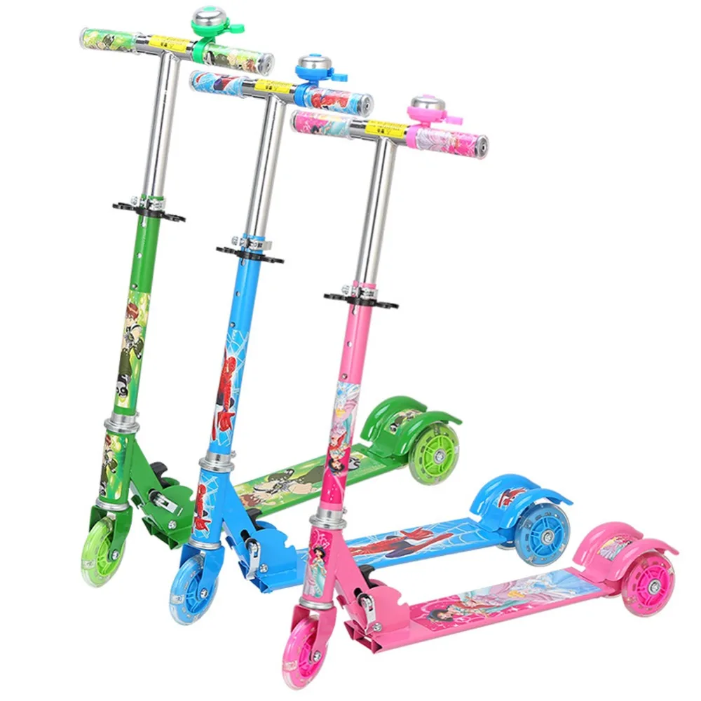 

Aluminum Alloy Foot Scooters Adult Children Wheels Adjustable