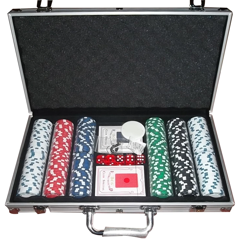 300 шт./компл. фишки для покера Пластик Casino Chips в форме фишек Казино Техасский Холдем покерные игрушки развлечения оптом комплекты с металлической коробкой HWC