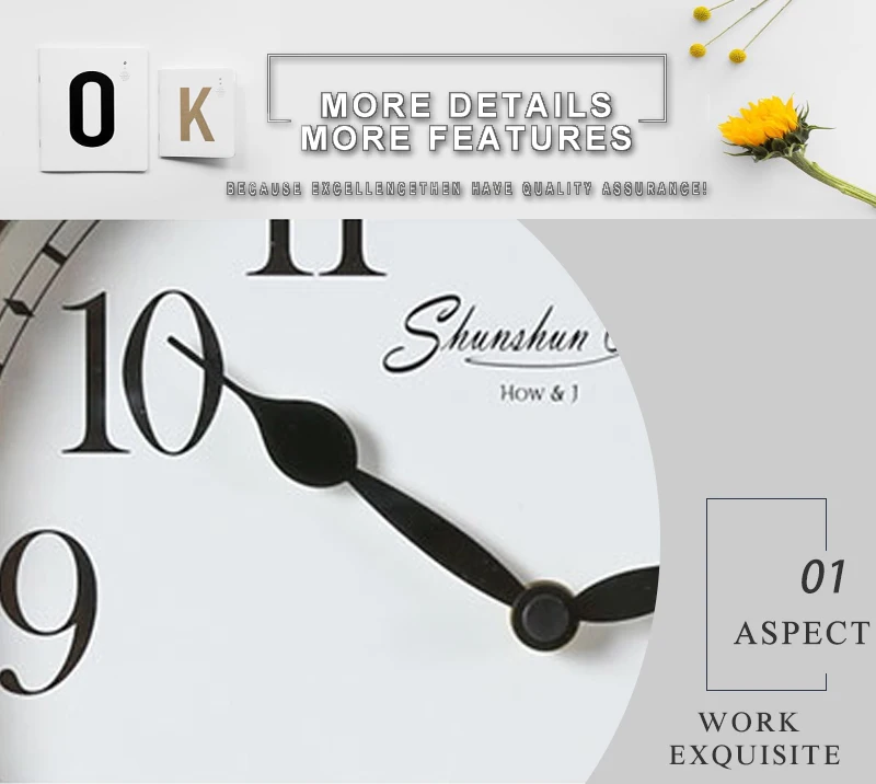 digital led wall clock decorative wall clocks for kitchen (2)