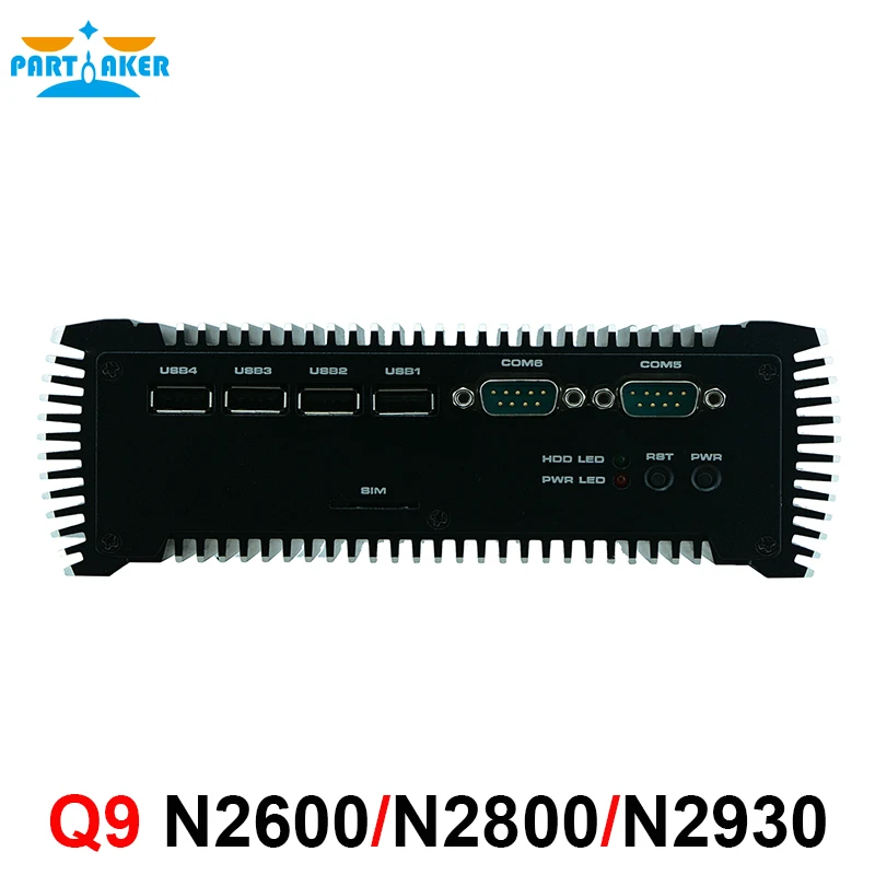6*COM Industrial Mini PC With Intel Atom N2600/Intel Atom N2800 2*RTL8111E Gigabit Ethernet