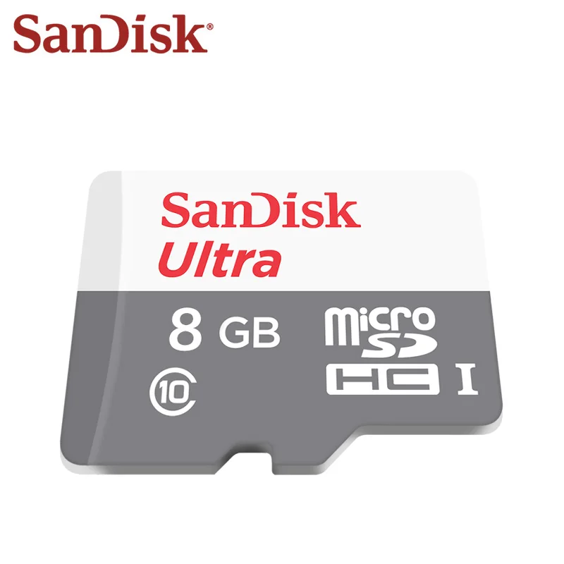 Sandisk Ultra Micro SD карта класс 10 32 гб оригинальная sandisk карта памяти белый серый 8 гб TF карта C10 флэш-карта для смартфона