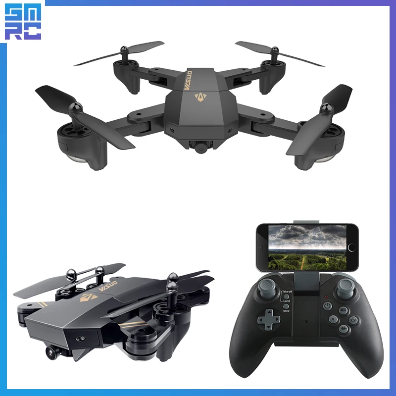 New Arrival SMRC XS809HW RC Drone Quadcopter Professional Remote Control Quadcopter FPV wifi 720P 2.4G 4CH 6 Axis Hovering USB