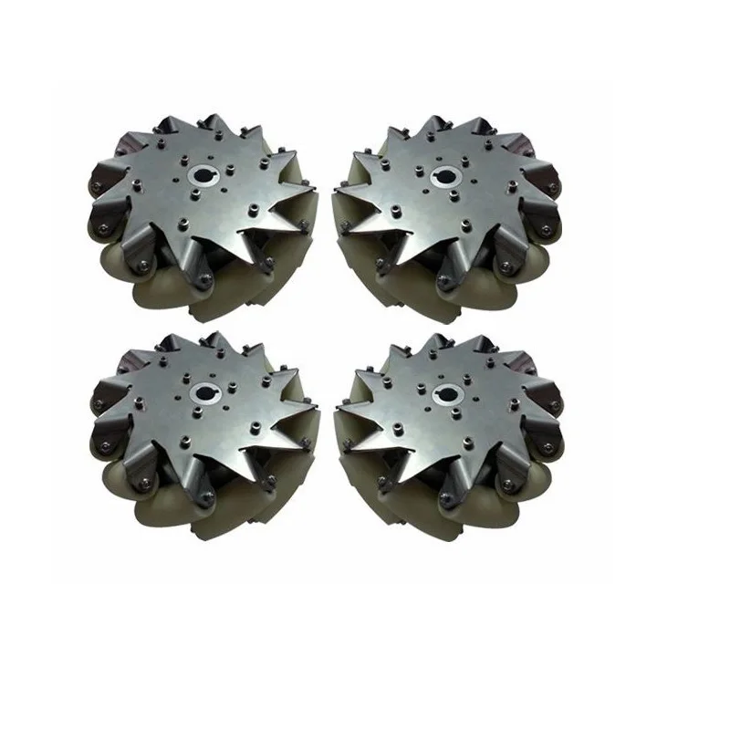 

A Set of More than 150 Kg Load Industrial Wheels 8 Inch Mecanum Wheels online Wholesale(2 Left, 2 Right)