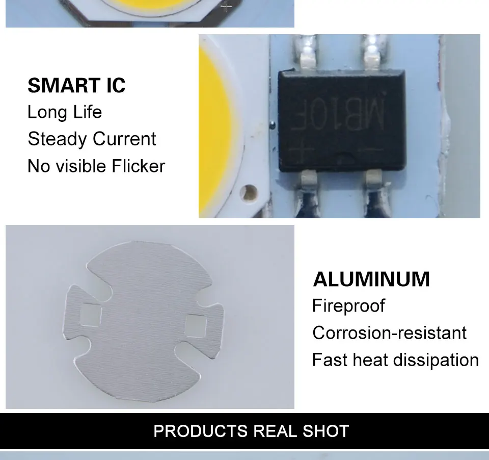 LED COB LAMP LIGHT SMART IC BULB (5)
