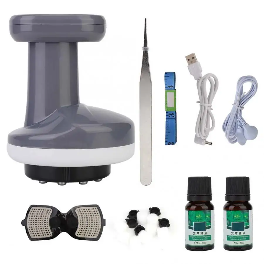 

Electric Scrapping Massager Dredge Lymphoid Cupping Body Massage Device Massage Cans Ventosa Chinese Medical Massage Kit