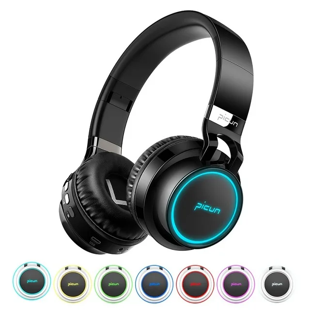 T6S Bluetooth наушники активного Шум шумоподавления Беспроводной гарнитура для телефонов и музыка с голосовым управлением - Цвет: Черный