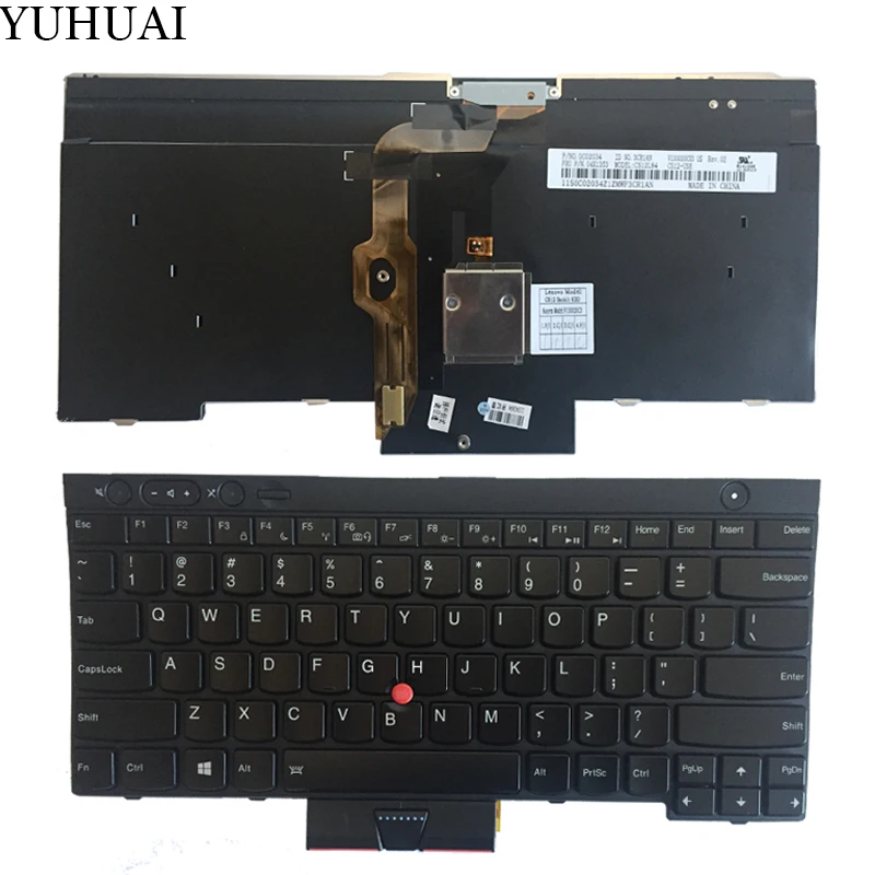 

New US for IBM Thinkpad X230 T430 T530 W530 Keyboard backlit V130020CS1