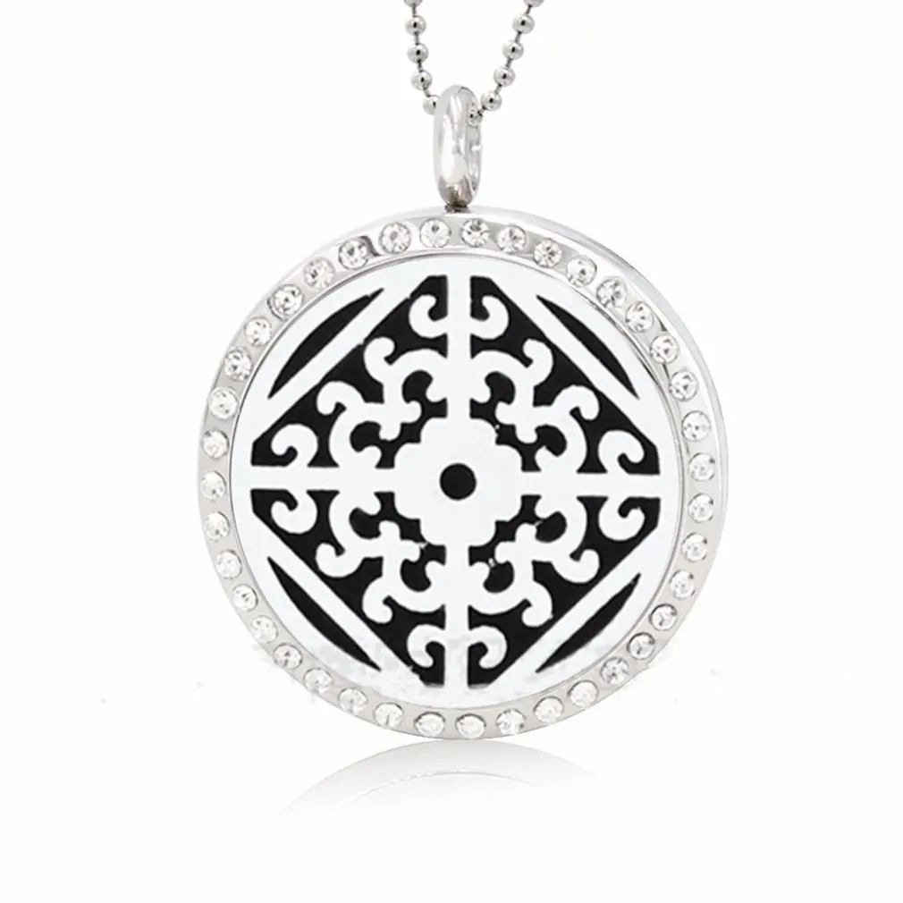Из Древо жизни Магнитная ароматерапия диффузор Цепочки и ожерелья Jewelry духи медальон кулон эфирное масло медальон Цепочки и ожерелья
