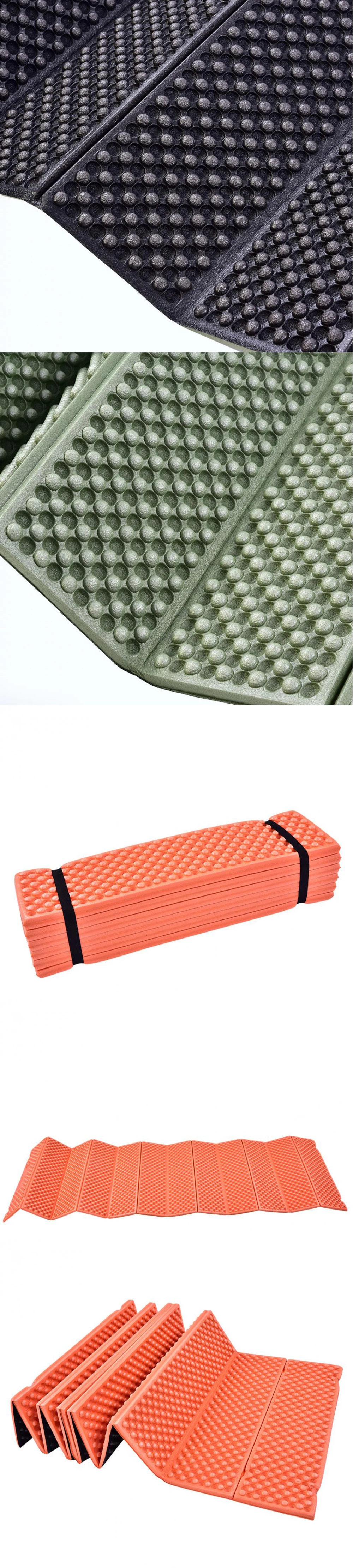 190cmX57cm Camping Mat Ultralight Foam Camping Mat Seat Folding Beach Tent Picnic Mat Sleeping Pad Waterproof Outdoor Mattress