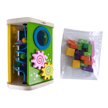 

Wooden Puzzle 3D Puzzle Toy Intelligence Development Multifunctional Combination Toy Children Kids Gift