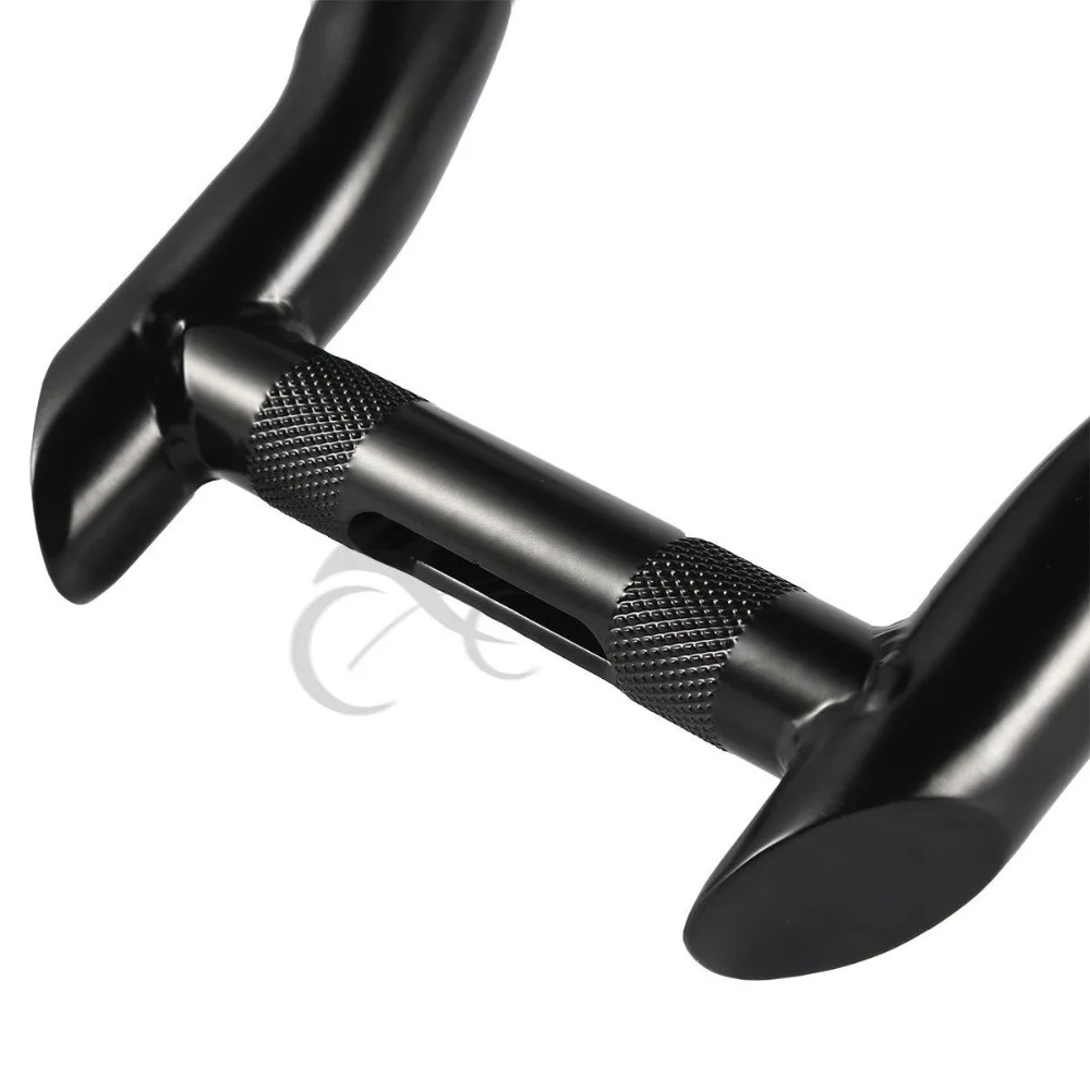 Мотоцикл черный 1" Rise 1-1/4" Ручка Бар Руль для Harley FXDB 13-17 Softail Deluxe FLSTN тонкий FLS Fatboy FLSTF 00-17 16