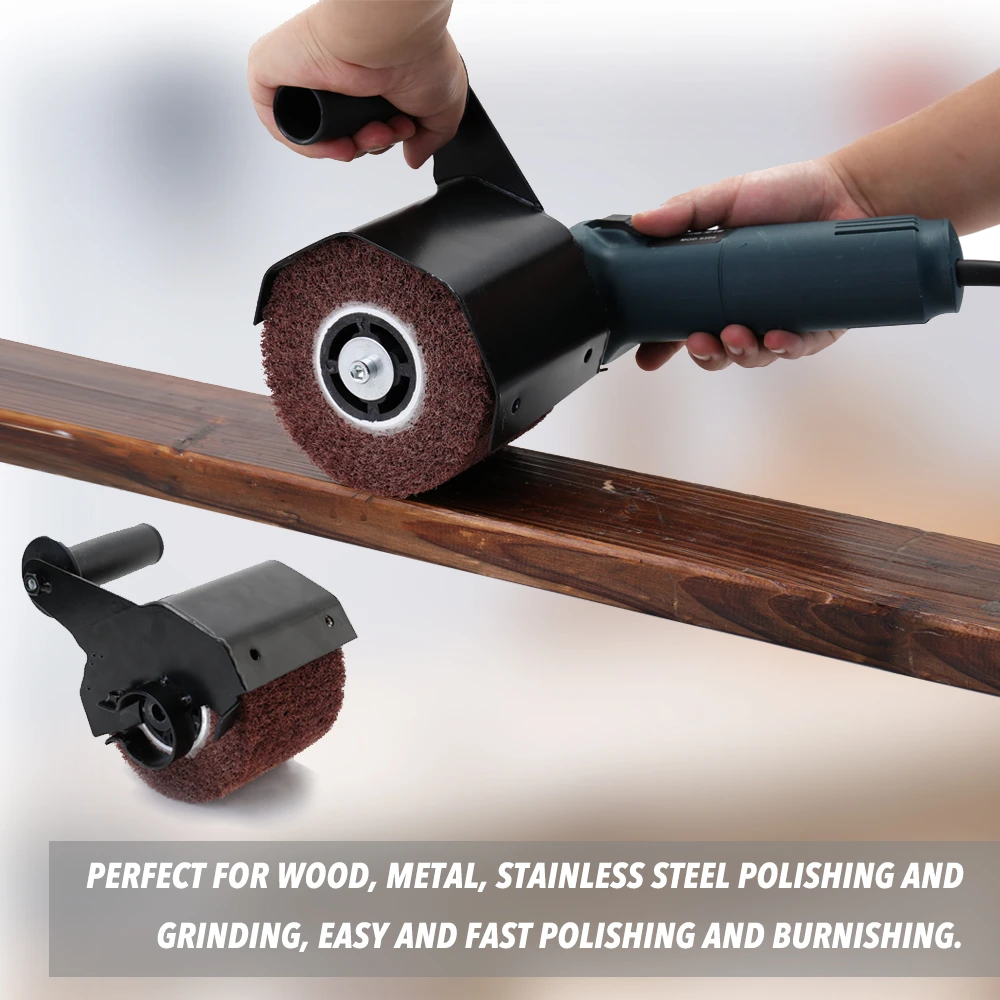 Amoladora angular eléctrica multifuncional, accesorios de fijación de  máquina pulidora, lijadora de madera y acero metálico|Trituradoras| -  AliExpress