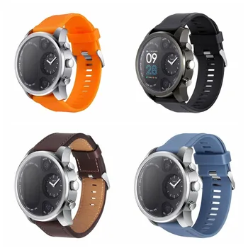 

Waterproof Fitness T3 Color Screen Smart Wristband Health Monitoring Sports Watch + Leather Strap Round Screen Smart Wristband