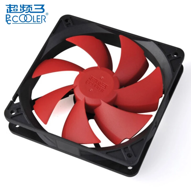 PCCOOLER F85 80 мм Ультра тихий охлаждающий вентилятор для компьютера корпус кулер