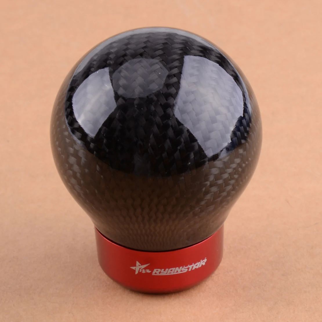 Buy beler Carbon Fiber Round Ball Shape Gear Shift