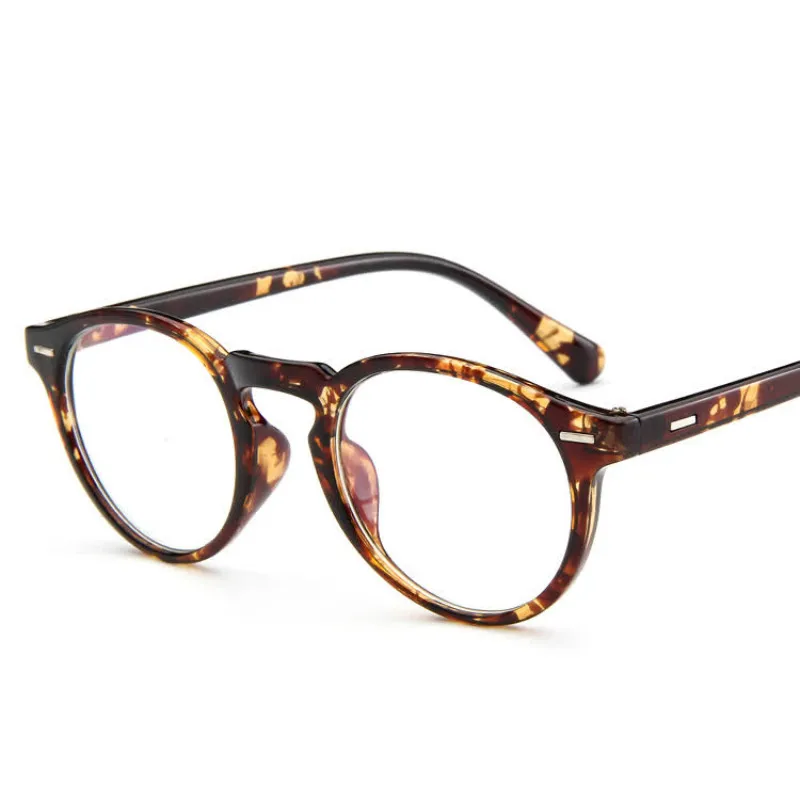 

2019 Vintage Round Clear Lens Glasses Women Glasses Frame Men Eyeglasses Frame Optical Spectacle Frame s1720