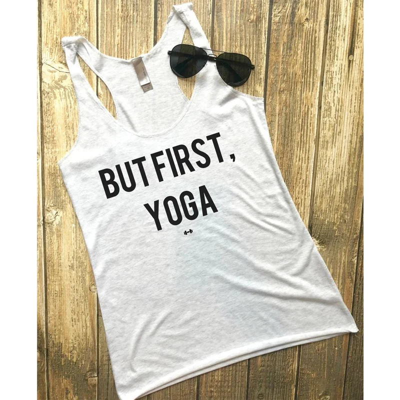 funny yoga tanks
