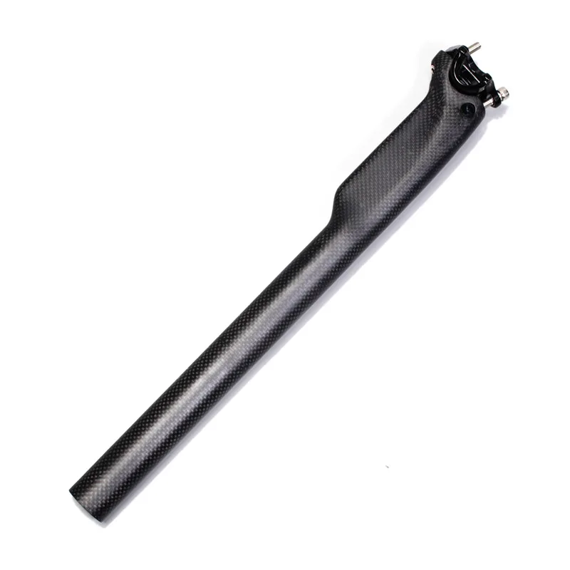 NO LOGO 3K Carbon Fiber MTB Seatpost Lightweight Road Bike Seattube Bicycle Seat Post Black 27.230.831.6mm Cycling Parts (6)