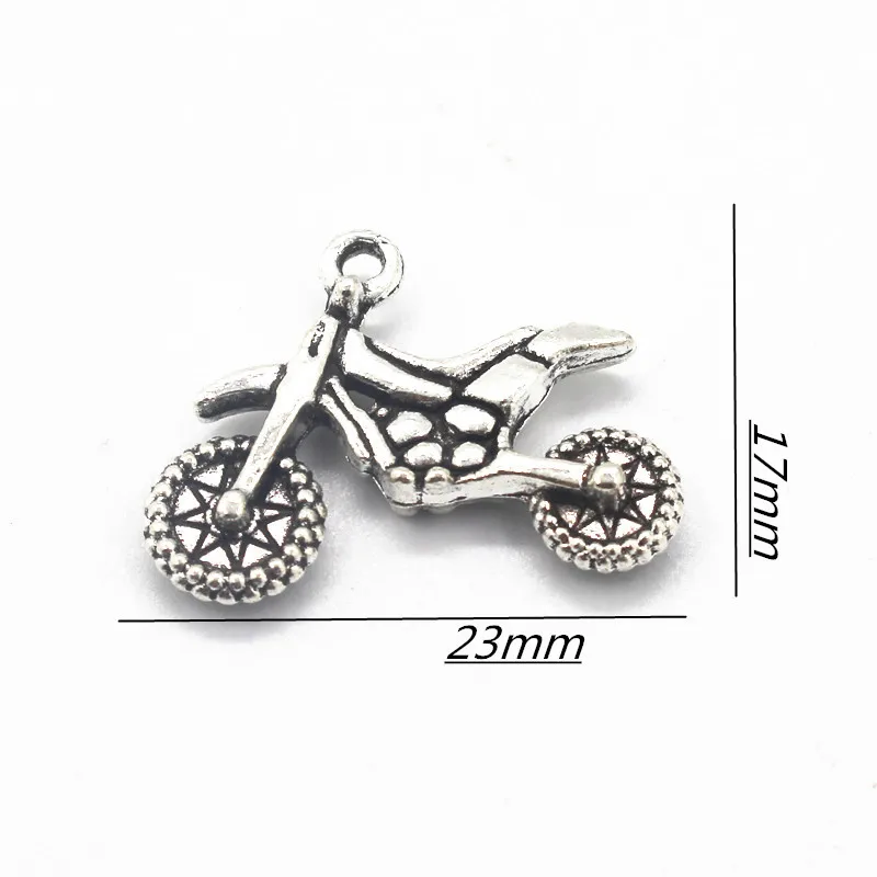 3pcs bronze tone studded spacer beads h3330