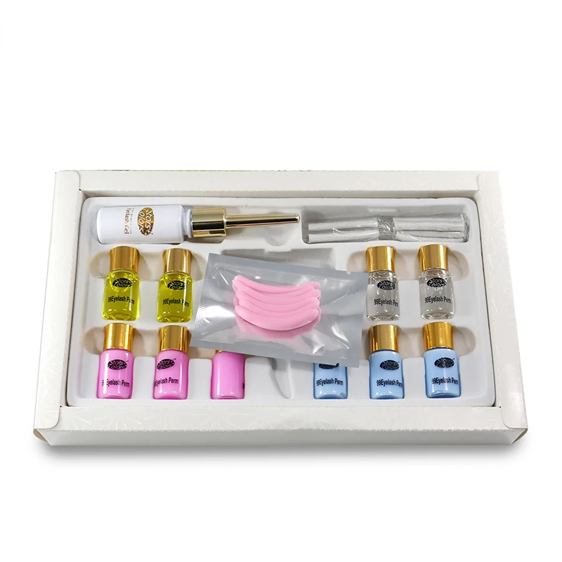 

99 Lash Perming Kit Longer Curling Eyelash Lashes Lift Perm Solution Cleanser Fixation Collagen Glue Growth Full Set