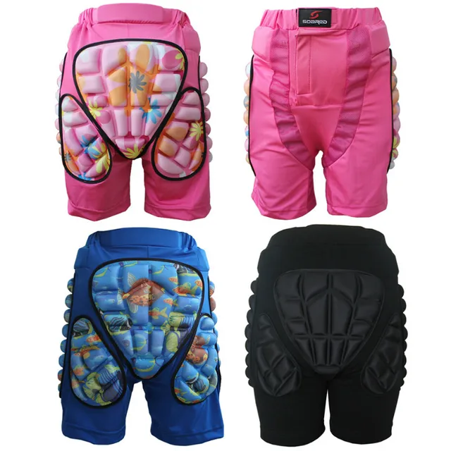 US $14.22 Children Protective Hip Pad Skiing Snowboard Skating Skiing Protection Shorts Drop Resistance Rolle