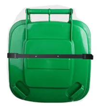 Bin ремень мусора замок мусорный бак крышкой ремень для мусора безопасности Системы-без мусора