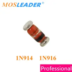 Mosleader 1N914 1N916 LL34 2500 шт. SOD82 Сделано в Китае