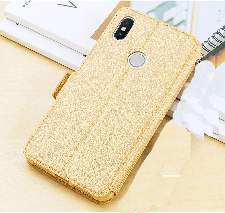 cases for xiaomi blue Đứng Cổ Điển Lật Da Trường Hợp & Silicone Trở Lại Trường Hợp Đối Với Xiao mi mi 8 Lite Trường Hợp Đối Với Xiao mi Đỏ mi Lưu Ý 6 Pro Với Xem Cửa Sổ case for xiaomi