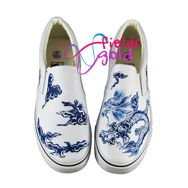 chinese dragon shoes
