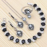 Silver-925-Jewelry-Sets-For-Women-Accessories-Gray-Pearls-Black-Cubic-Zirconia-Bracelet-Drop-Earrings-Open.jpg_200x200