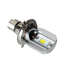2016 New H4 LED Hi/Lo Beam in Car Light Source 8W 1050LM 12V 6000K Motorcycle Headlight Bulbs Moped Scooter Motorbike Headlamp