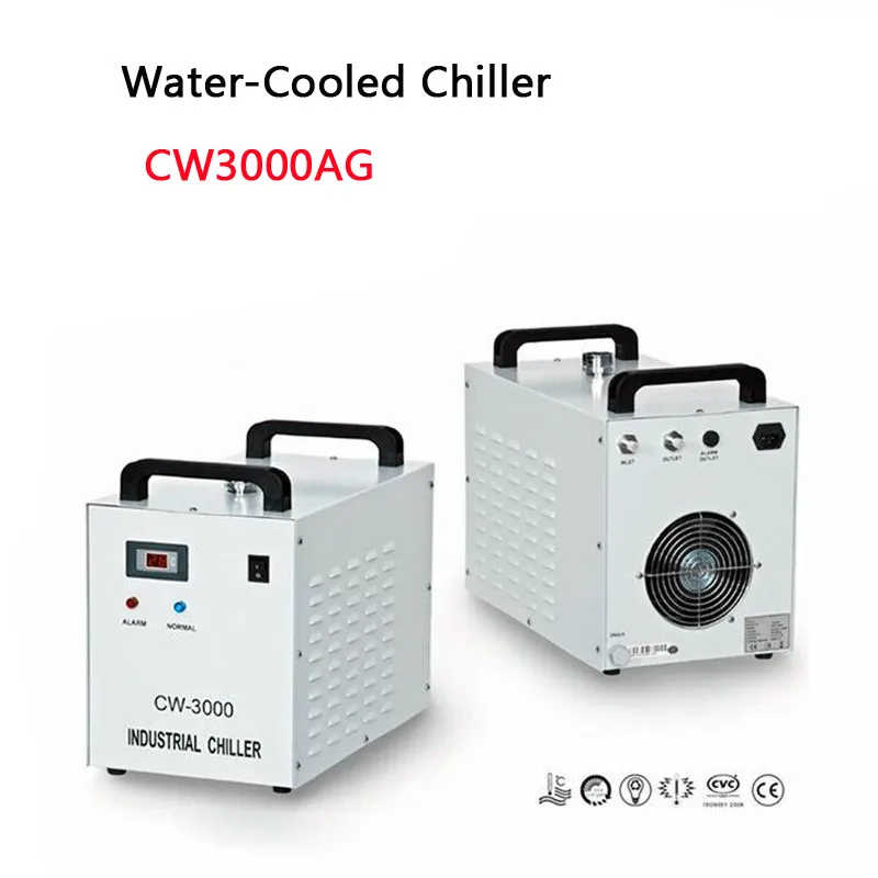 Промышленности воздушный охладитель воды CW3000 Светодиодные лампы UV твердеть 220 В 50 Гц CW3000AG воды захолаживания