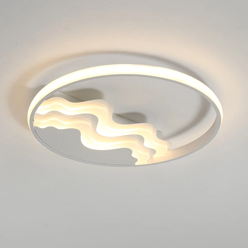 

Ultra-thin White LED Modern Ceiling Lights Acrylic Ceiling Lamp Dining Room Foyer Bedroom lamparas de techo avize led lamp