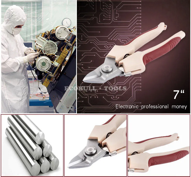 LIJIAN, мини стальные электронные кусачки, ножницы, резак для проволоки, инструменты для ремонта электронной промышленности, ручной инструмент