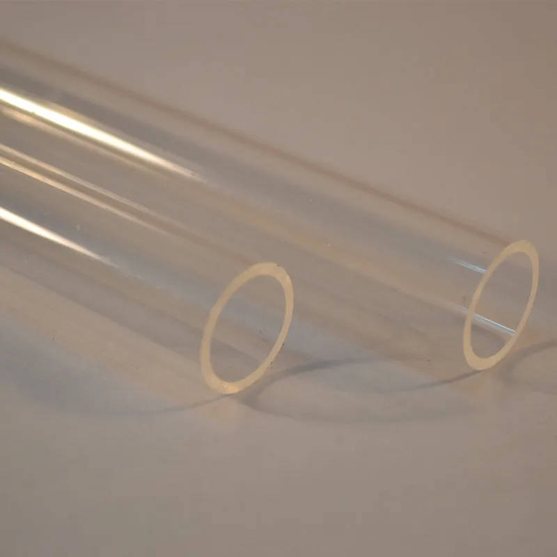 Акриловые прозрачные трубы OD25X2X650MM PMMA Perspex пластиковые строительные материалы