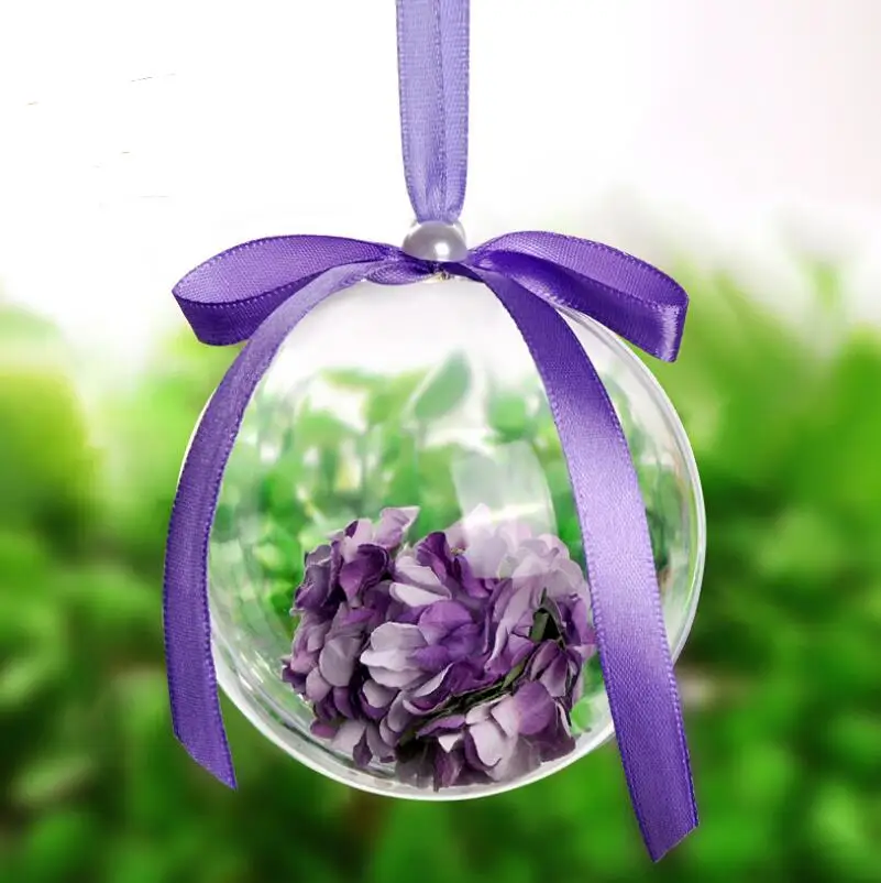 7 cm colgante bola de Navidad transparente adornos de plástico transparente adornos de Navidad para decoración de fiesta de boda LX4033 7 cm colgante bola de Navidad transparente adornos de plástico transparente adornos de Navidad para decoración de fiesta de boda LX4033