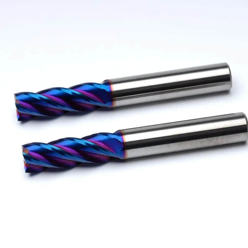 1pcs 4 Flutes 1mm~8mm Solid Carbide endmill CNC Milling Cutter HRC65 Tungsten Steel End Milsl Router Bits | Инструменты