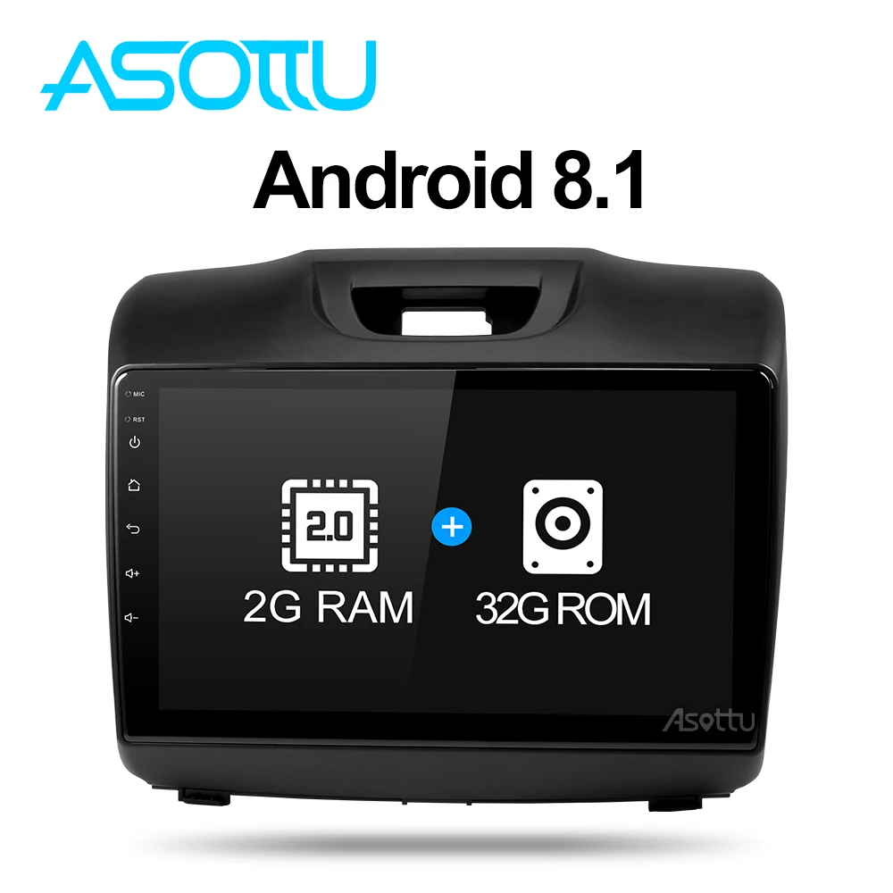 

Asottu android 8.1 car dvd gps player for Chevrolet S10 ISUZU D-MAX 2015-2018 Car DVD player Radio video player Navigation GPS