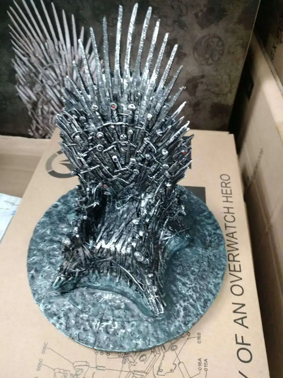 

18cm Game of Thrones Action Figure Iron Throne Figures Model Toy Christmas Gift SA1446