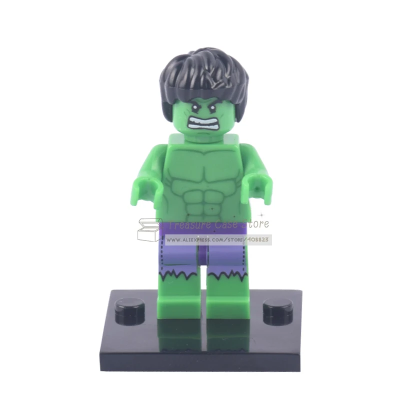 

NO.002 Small hulk Individual figure Super Hero Building Toys Blocks