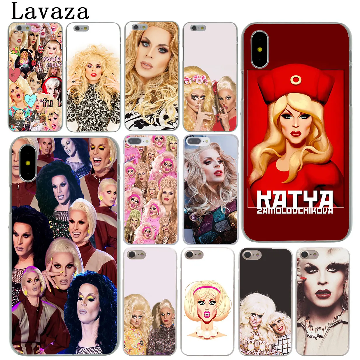 Чехол для телефона Lavaza Katya Zamolodchikova Party RupaulHard iPhone XR X XS 11 Pro Max 10 7 8 6S 5 5S SE 4S