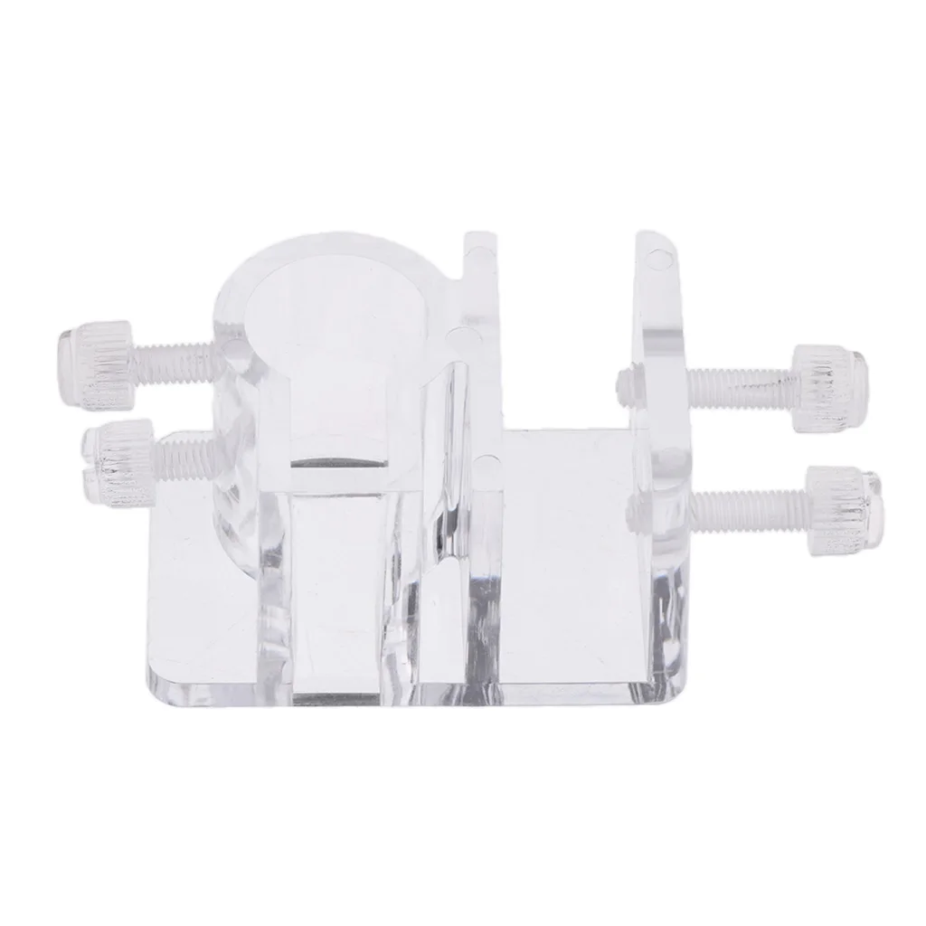 2Pcs Aquarium Acrylic Fish Tank Filter Outflow Inflow Pipe Water Hose Clip Holder New
