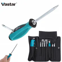Vastar 10 шт./компл. точность набор крестообразных отверток Phillips шлицевая Star с магнитным Мультитул дома Приспособления ремонт ручные инструменты