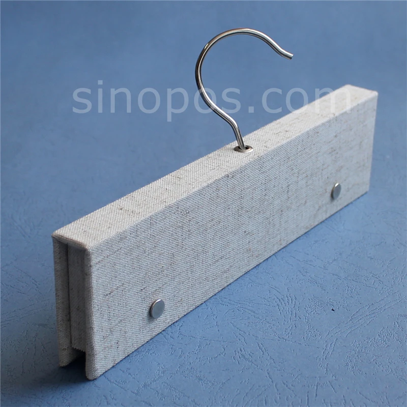 Swatch Stack Binding Header, fabric samples head hanger curtain color card holder leather textile stackbook display binder hook 4